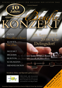 Einladung zum Benefizkonzert
